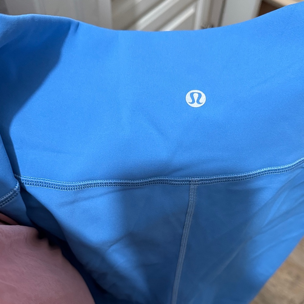Lululemon Blue High waist leggings Full Length